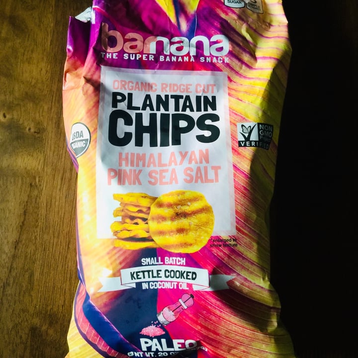 photo of Banana (The Super Banana Snack) Plantain chips shared by @emmc1 on  26 Sep 2021 - review