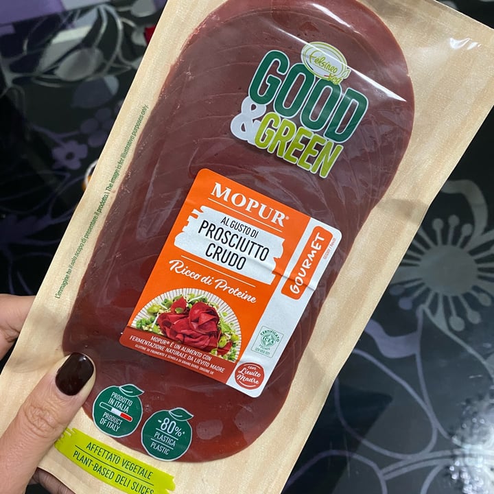 photo of Good & Green Good&green Mopur Al Gusto Prosciutto Crudo shared by @donatellamiele on  10 Mar 2022 - review