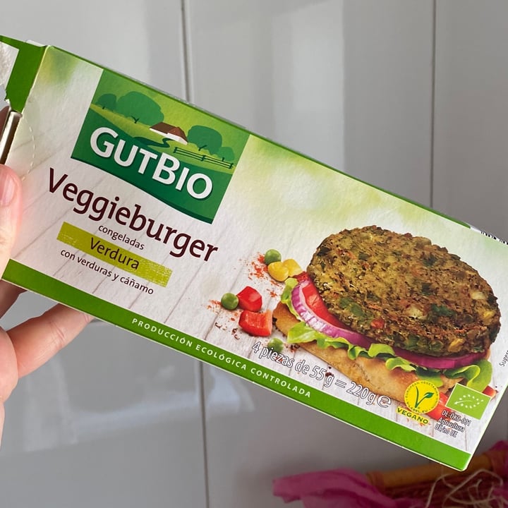 review photo of GutBio Veggieburger Verdura y Cañamo shared by @mud on 08 Jun 2020 - review