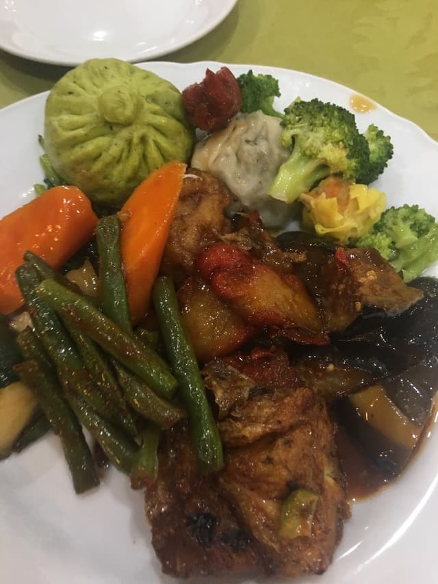Photo of the dish “Green Gourmet vegan buffet”