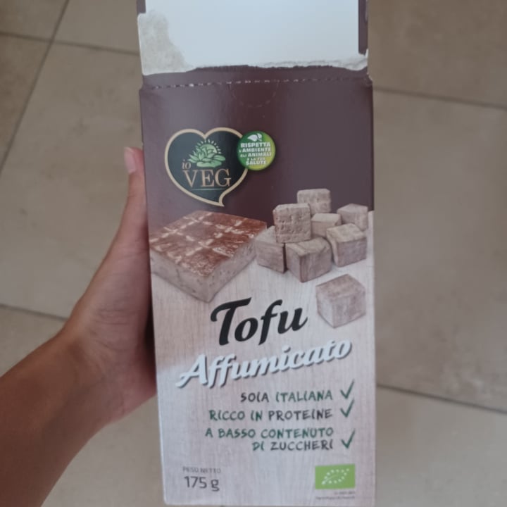 photo of ioVEG Tofu Affumicato shared by @erika1998 on  13 Sep 2022 - review
