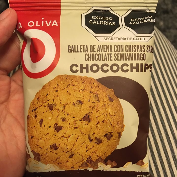 photo of La Oliva Galletas de avena con chocochips shared by @dafrosae on  15 May 2022 - review