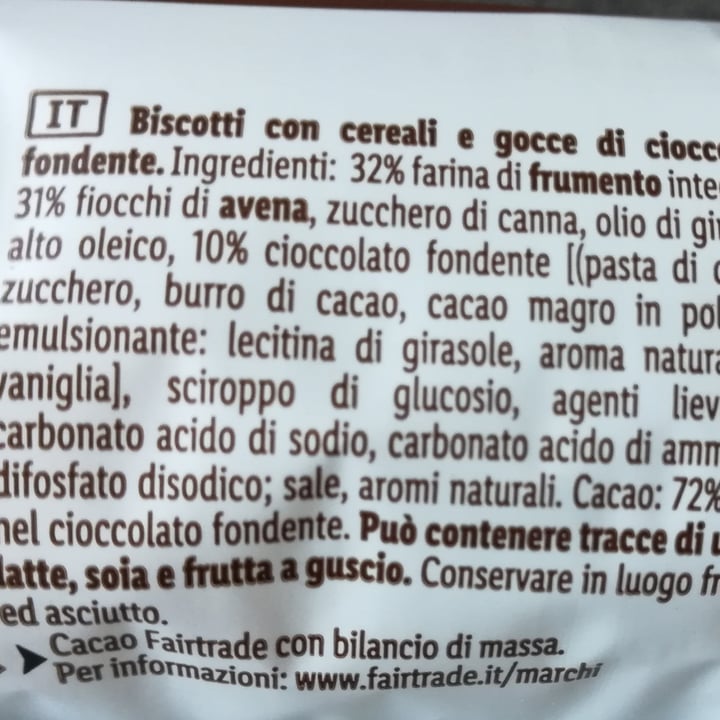 review photo of Realforno Biscotti Cereali E Gocce Di Cioccolato shared by @kimomo on 02 Jul 2022 - review