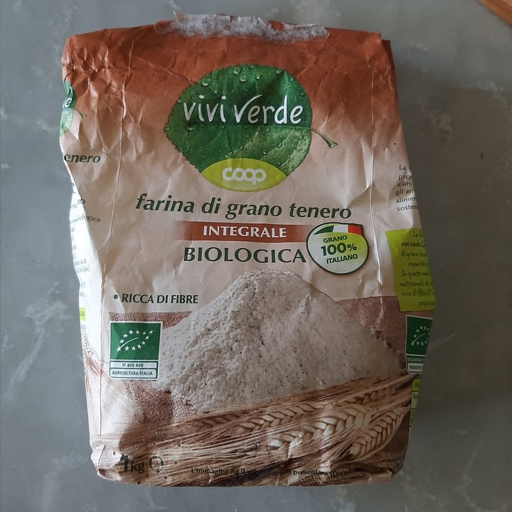 photo of Vivi Verde Coop Farina Integrale Di Grano Tenero Biologica shared by @nuvioletta on  11 Apr 2022 - review