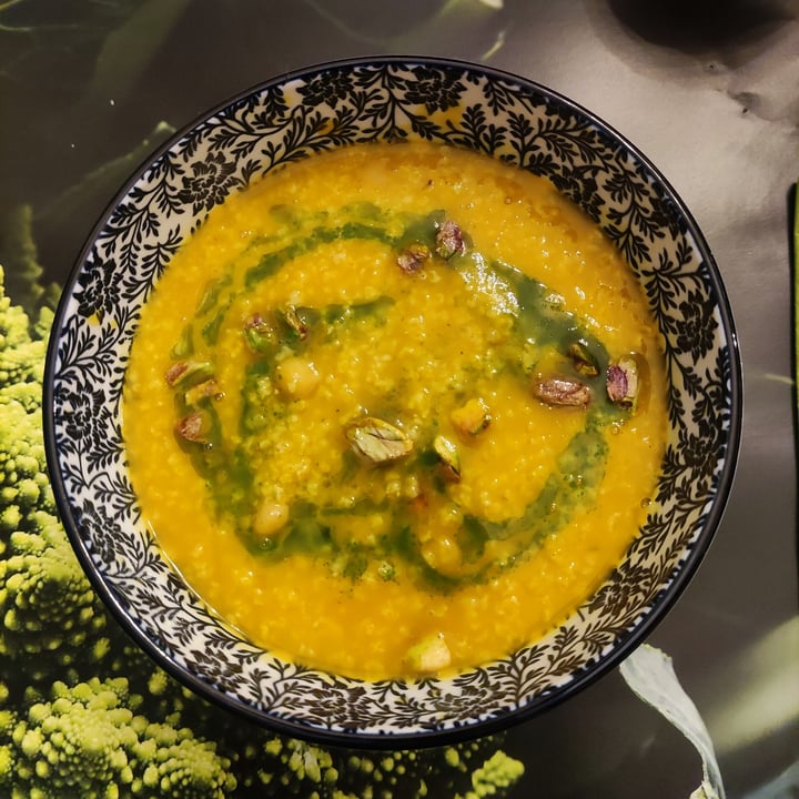 review photo of Sesamo Nero Zuppa di zucca ceci e miglio shared by @cinziapao on 12 Mar 2022 - review