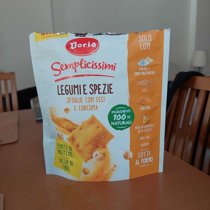 review photo of Doria Semplicissimi Legumi E Spezie Sfoglie con Ceci e Curcuma shared by @annabi90 on 30 Jun 2022 - review