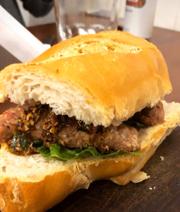 review photo of La Reverde Parrillita Vegana Choripan clásico shared by @mechifuz on 24 Feb 2020 - review