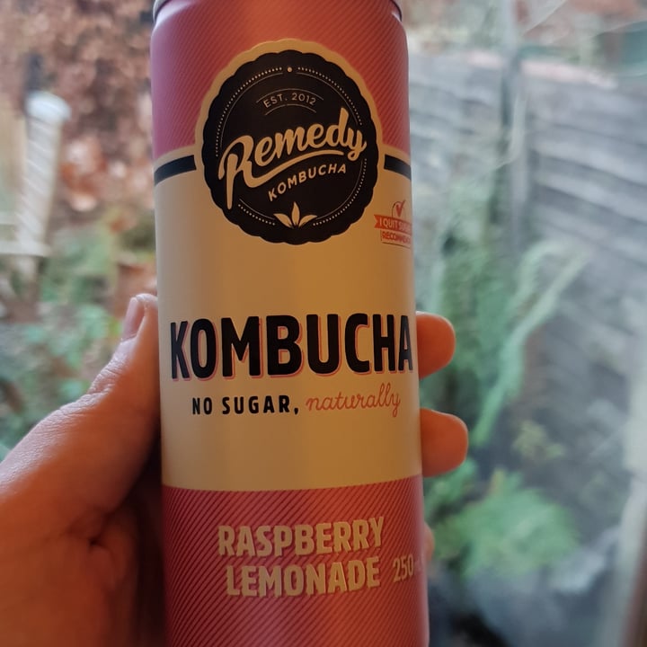 review photo of Remedy Kombucha Raspberry Lemonade shared by @puredeadvegan on 19 Jul 2020 - review