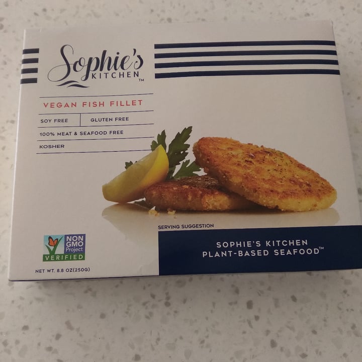 photo of Sophie's Kitchen Breaded Vegan Fish Fillet shared by @peggyk on  01 Mar 2022 - review