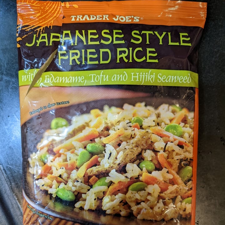 review photo of Trader Joe's Japanese Style Fried Rice shared by @animaloveveg on 07 Jul 2022 - review