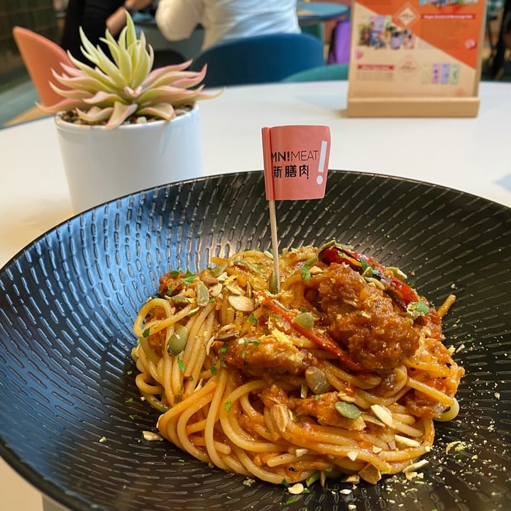 photo of Green Common Singapore Omni Crabless Pasta shared by @erialc on  12 Feb 2022 - review