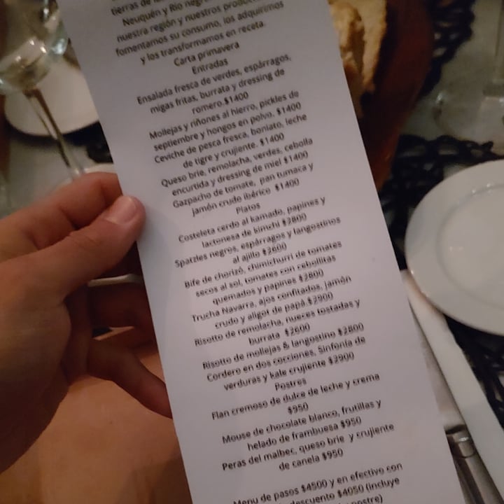 review photo of Casa Tinta restaurante Cipolletti Menu De Pasos shared by @agustin-alvarez on 11 Nov 2022 - review