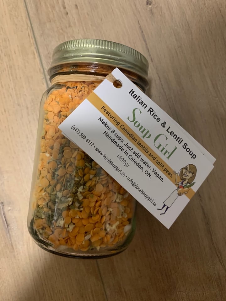 review photo of Soup Girl Italian Rice And Lentil Soup shared by @kready on 23 Nov 2019 - review