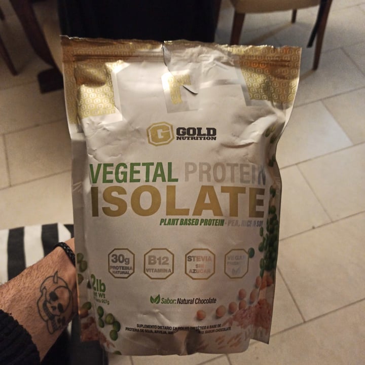 photo of GoldNutrition Vegetal Protein Isolate shared by @emasanchez on  11 Aug 2021 - review