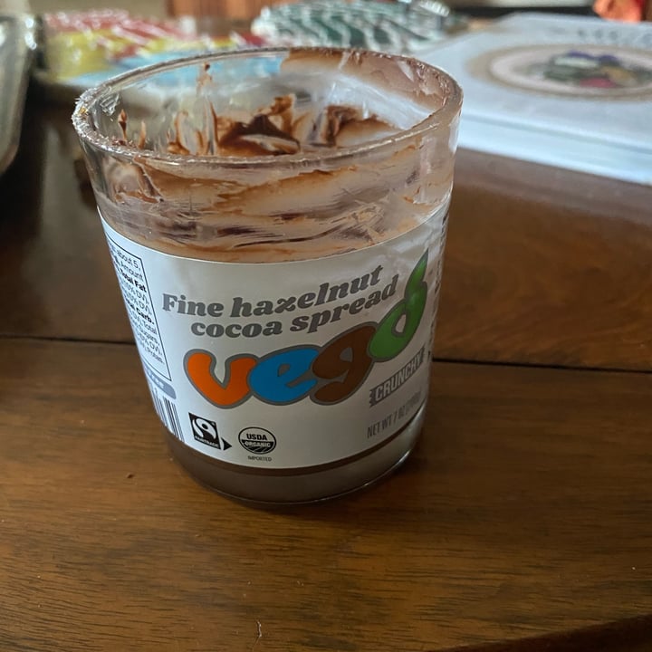 review photo of Vego Fine Hazelnut Chocolate Spread Crunchy shared by @veganviola on 06 Apr 2022 - review