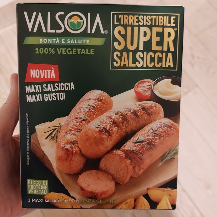 photo of Valsoia L’irresistibile Super Salsiccia (Sausage) shared by @giuliabas on  07 Apr 2022 - review