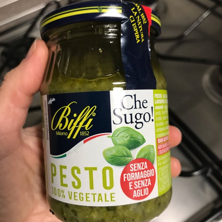 photo of Biffi pesto 100% vegetale senza formaggio senza aglio shared by @zamina81 on  22 Oct 2022 - review