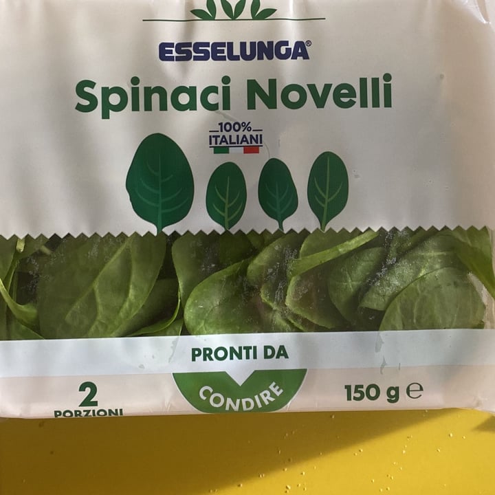 photo of Esselunga Spinaci Novelli shared by @giulia1820 on  08 Apr 2022 - review