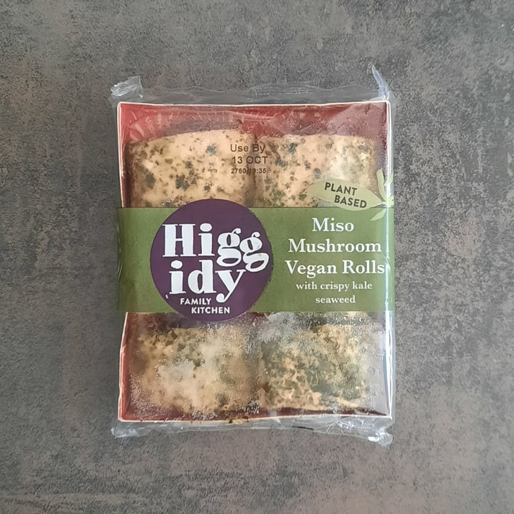 photo of Higgidy Miso Mushroom Vegan Rolls shared by @heatherlouise on  11 Oct 2020 - review