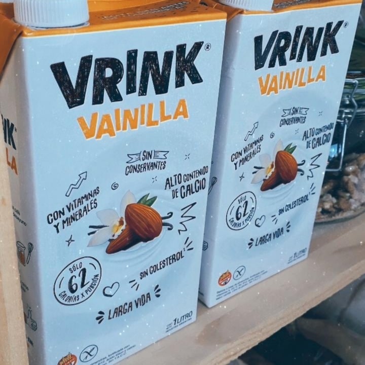 photo of Vrink Vrink Vainilla de Almendra shared by @jazmiinveggie on  14 Feb 2021 - review