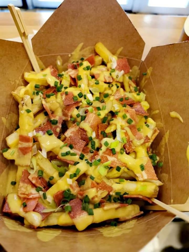 photo of THUNDER VEGAN FOOD Vacon Fries Cheese shared by @moomo on  29 Dec 2019 - review