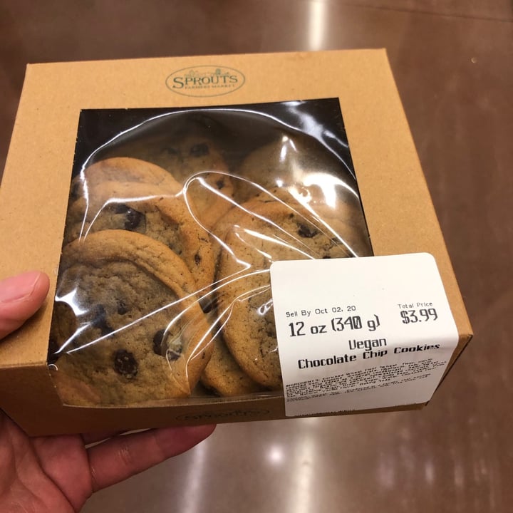 photo of Sprouts Farmers Market Vegan Chocolate Chip Cookies shared by @quantummystics on  03 Oct 2020 - review