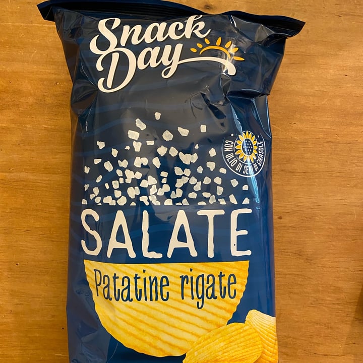 photo of Snack Day Salate patatine rigate shared by @pippoarde97 on  30 Apr 2022 - review