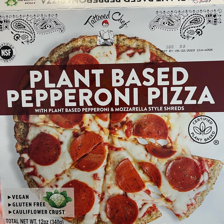 review photo of Tattooed Chef Plant based Pepperoni pizza shared by @marianadgomes on 11 May 2022 - review