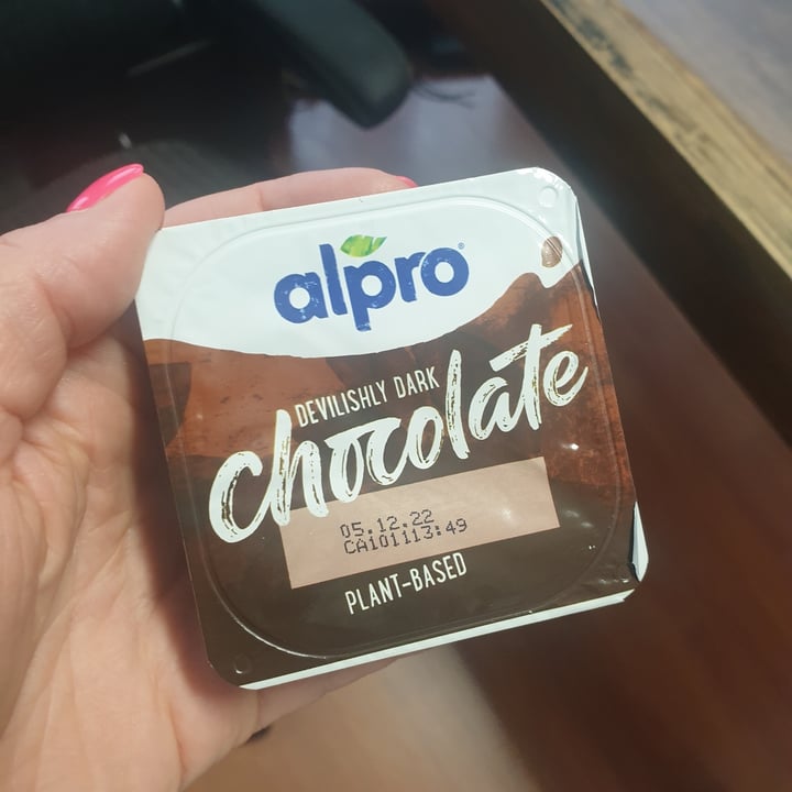 review photo of Alpro Devilishly Dark Chocolate Plant-based Dessert shared by @milanazzi on 22 Jun 2022 - review