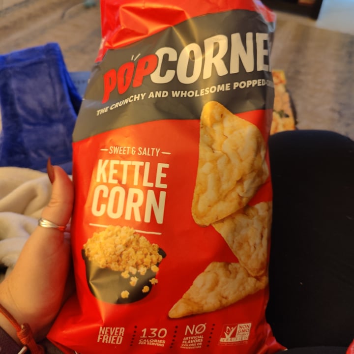 photo of PopCorners Popcorners Kettle Corn shared by @busybeevegan on  20 Jun 2022 - review