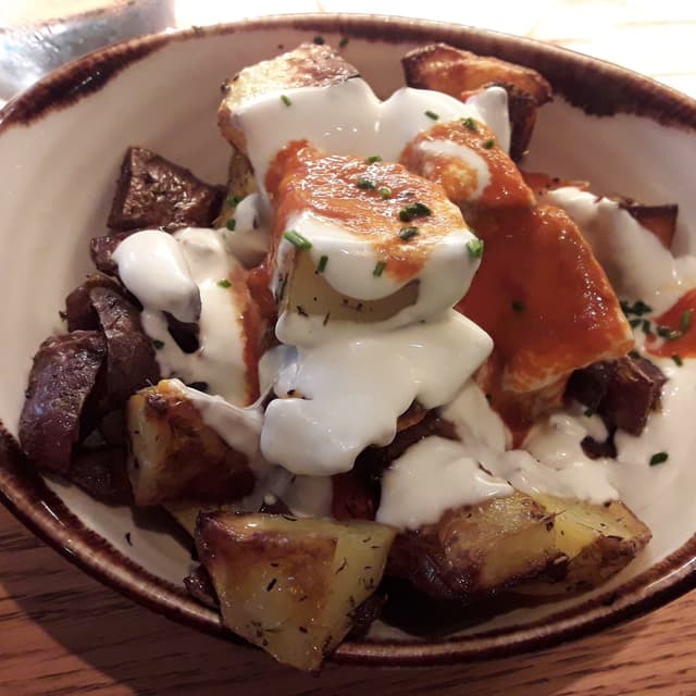 Foto del plato “Tubérculos Variados”