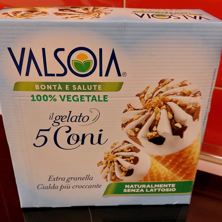 photo of Valsoia il Gelato 5 Coni shared by @laurabonetti on  11 Sep 2022 - review
