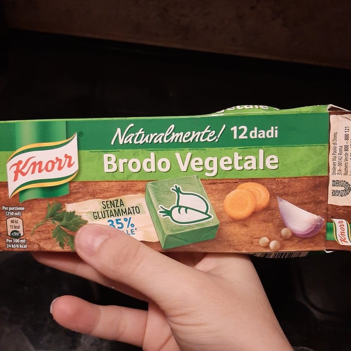 photo of Knorr Dado vegetale shared by @edeni on  01 Jan 2022 - review