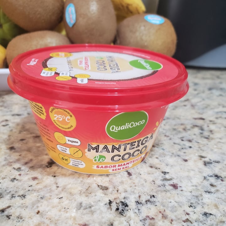 photo of Qualicoco Manteiga De Coco Sabor Manteiga Sem Sal shared by @lucianarribeiro on  23 Apr 2022 - review