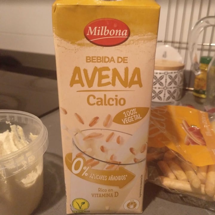 photo of Milbona Bebida de Avena Calcio 0% Azucares Añadidos shared by @terr on  01 Jul 2021 - review