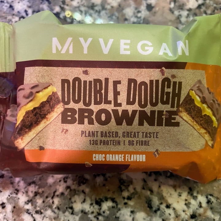 photo of MyProtein Double dough brownie shared by @paulets on  05 Apr 2022 - review