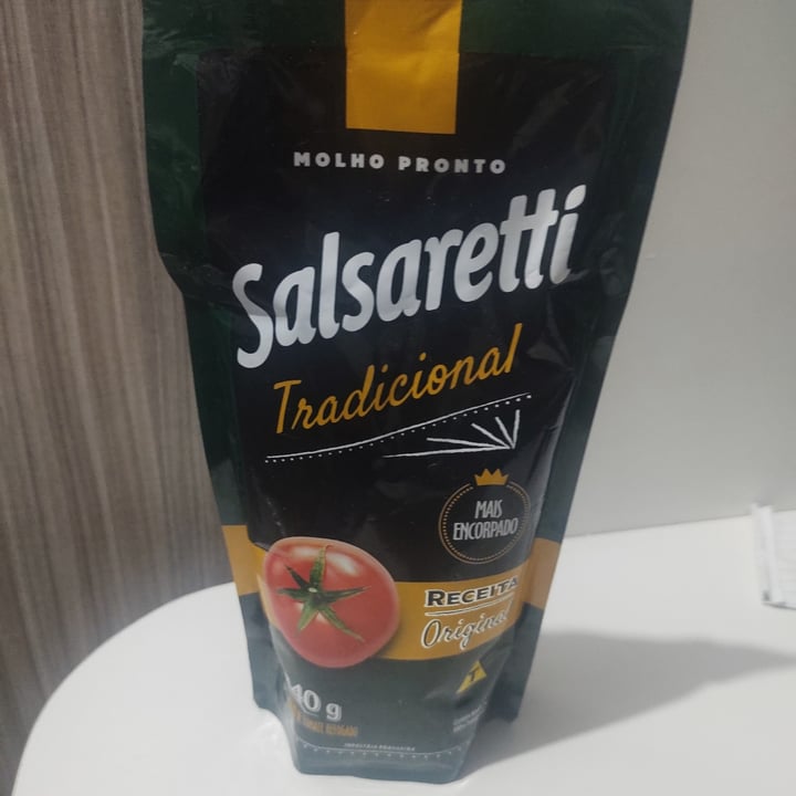 review photo of Salsaretti molho de tomate tradicional shared by @tatiperes2 on 11 May 2022 - review