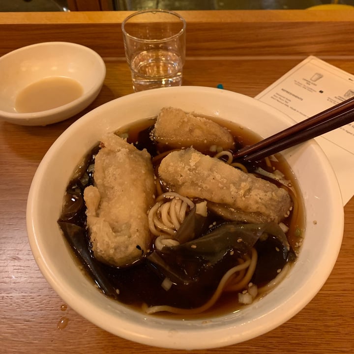 photo of Kano Udon/Soba - Liverpool Street - Aubergine "Kakiage" Tempura Soba Noodle Soup shared by @casealessandro on  10 Nov 2021 - review