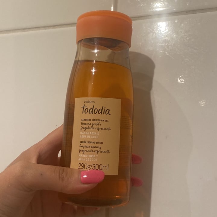 photo of Natura Jabón líquido en gel mango rosa y agua de coco shared by @valita on  24 Dec 2021 - review