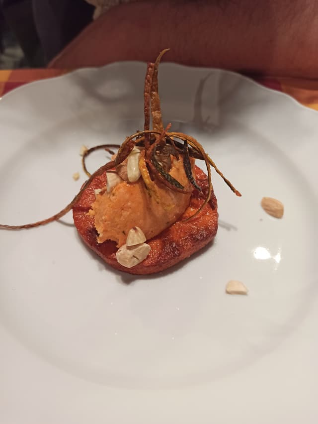 Photo of the dish “Composta di zucca e mandorle”