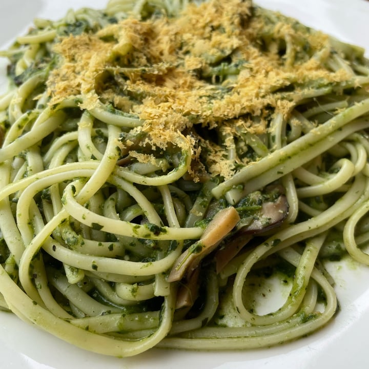 photo of nomVnom Bistro Spinach Linguine shared by @wjynn on  18 Sep 2022 - review