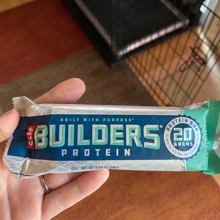 photo of Clif Bar Builders Chocolate Mint Protein Bar shared by @plantbasedlife123 on  11 Oct 2020 - review
