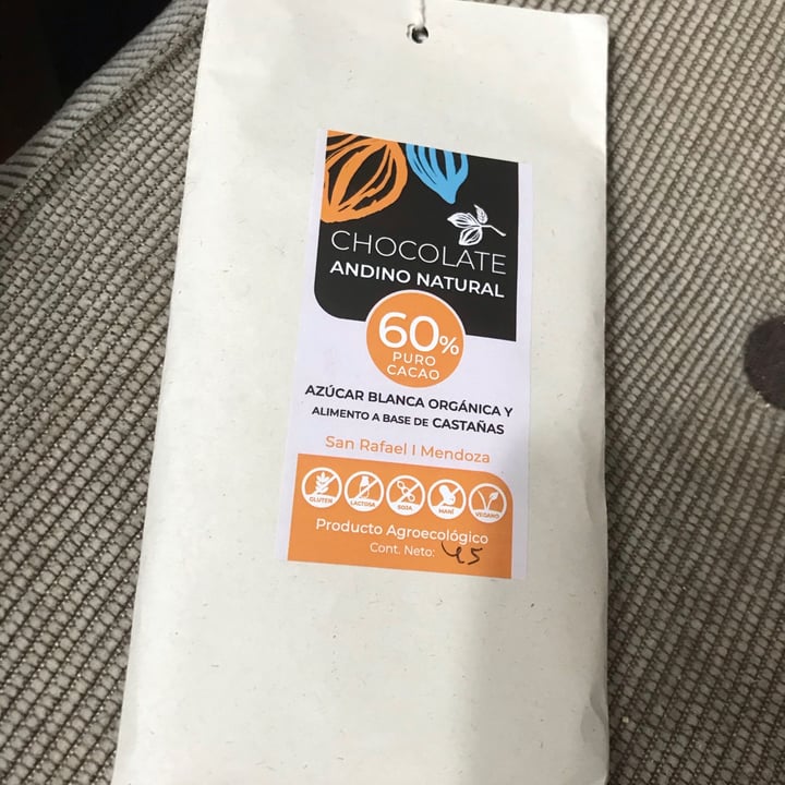 photo of Chocolate Andino Natural Chocolate 60% Blanco shared by @xiara on  14 Feb 2021 - review