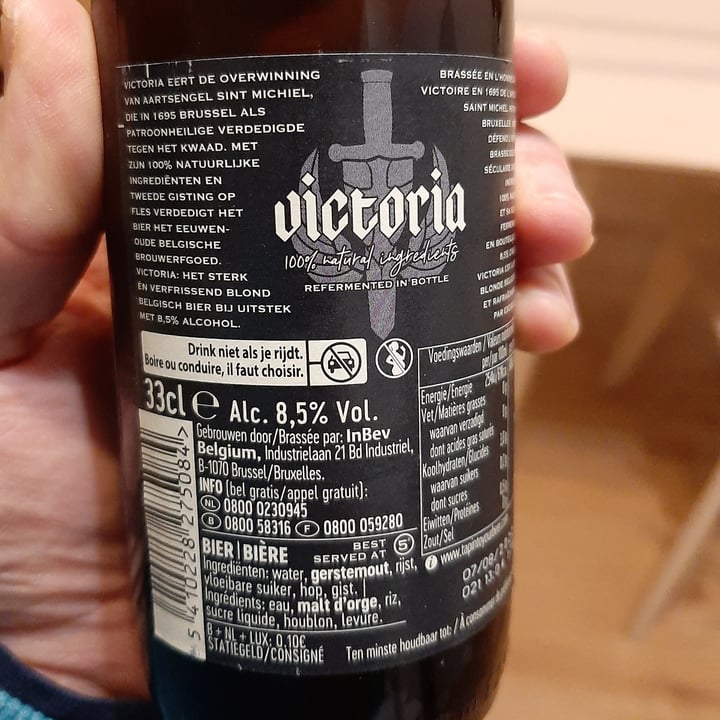 Victoria Strong Blond belgian beer Review abillion