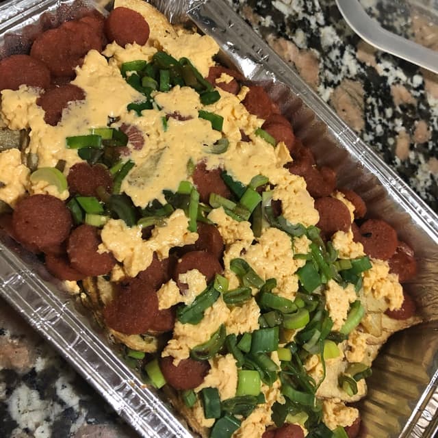Photo of the dish “Salchipapa”