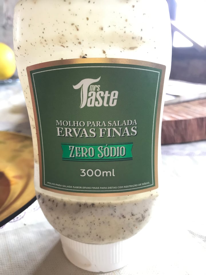 photo of Mrs Taste molho para salada ervas finas shared by @grubel on  02 Jun 2022 - review