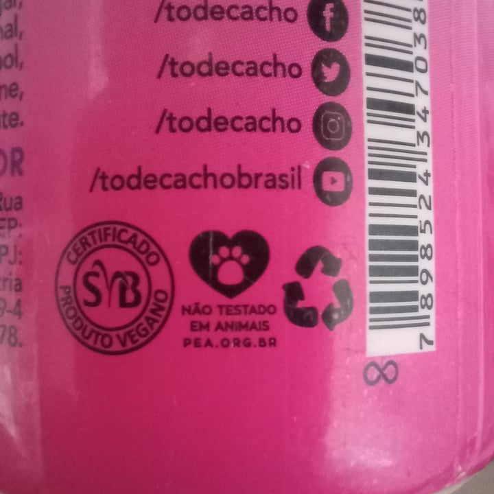 review photo of Salon line Creme para pentear #todecacho shared by @aabacaxi on 29 Nov 2022 - review