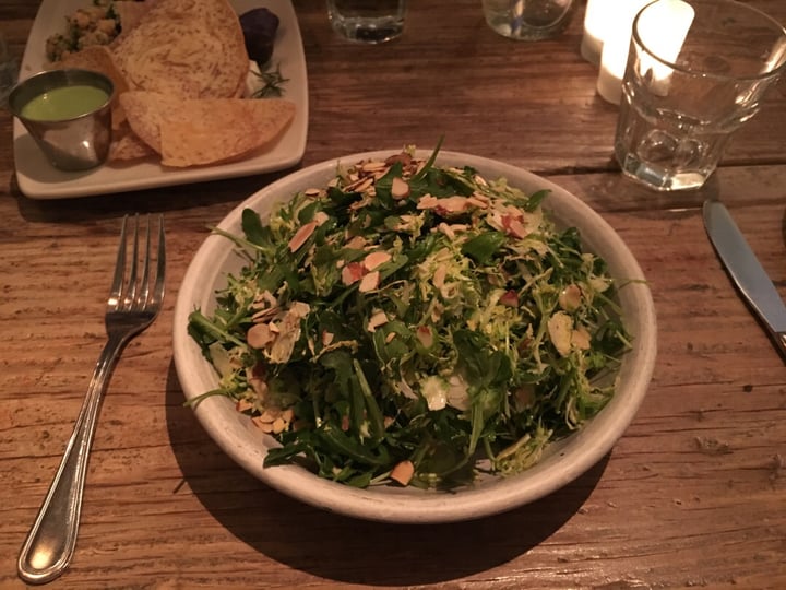 photo of Malibu Farm Restaurant Raw Brussels Sprout Salad shared by @lharding on  26 Jun 2018 - review