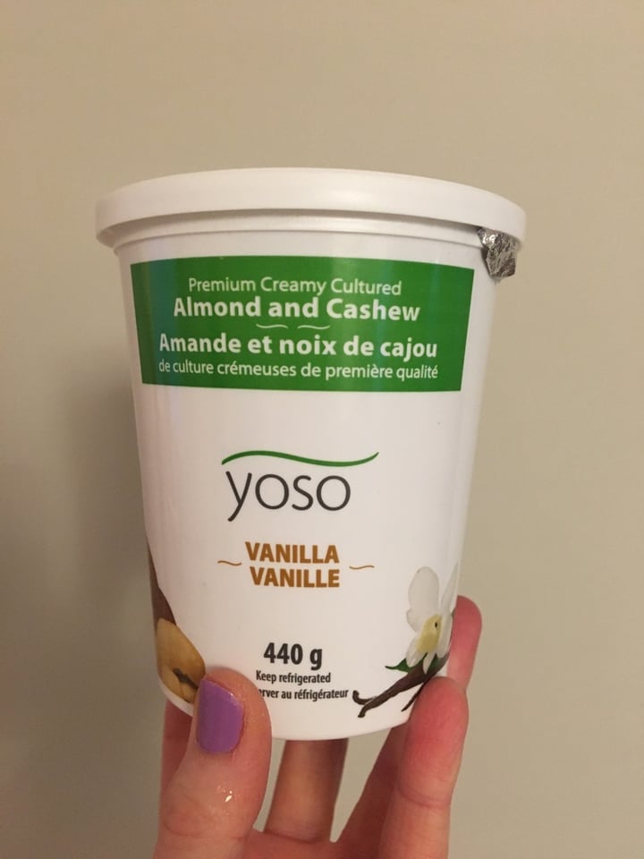 photo of Yoso Vanilla Premium Creamy Cultured Almond & Cashew shared by @martag on  17 Jan 2020 - review