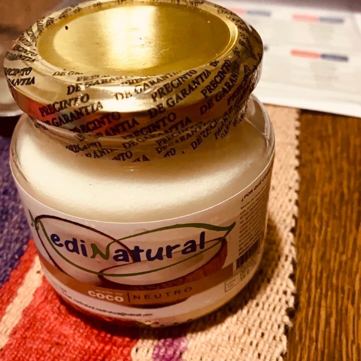 photo of MediNatural Aceite de coco shared by @emiliaplazaperez on  24 Dec 2020 - review
